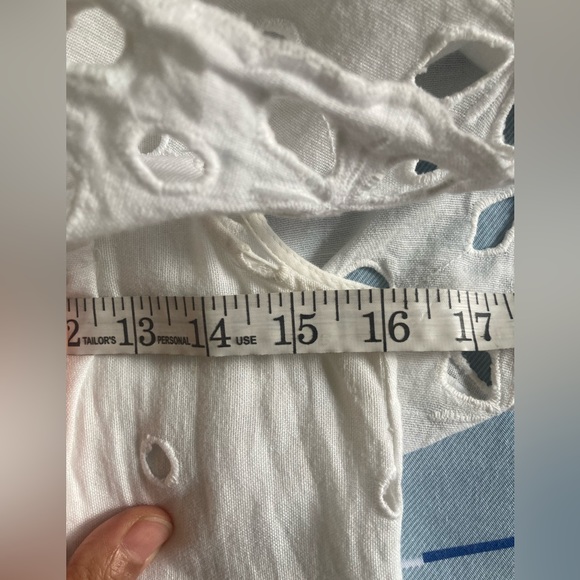 ZARA ruffled sleeves white blouse - Picture 5 of 5